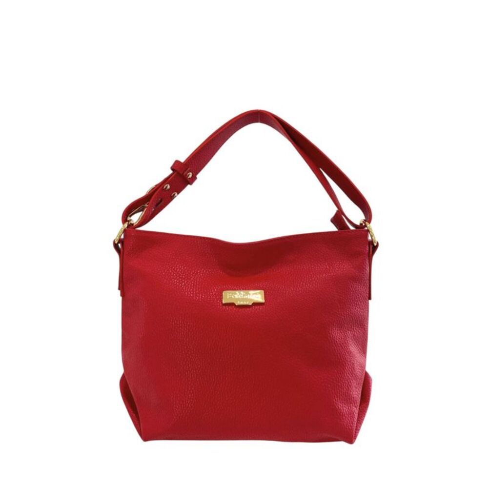 Baldinini Trend Red Leather Women Women's Bag
